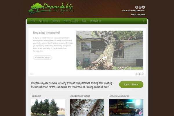 dependabletreeserviceinc.com site used Alyeska