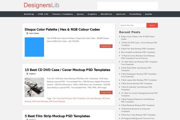 Ribbon theme site design template sample
