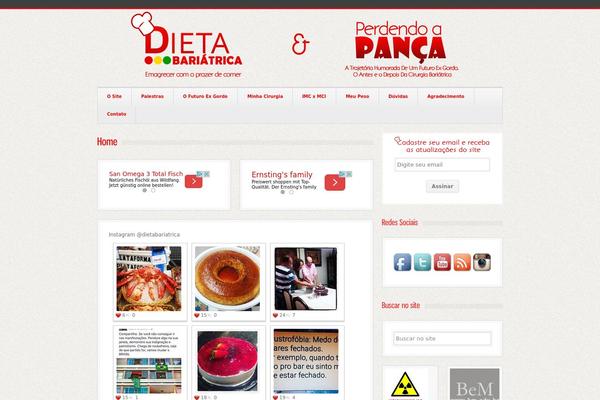 Bangkok Press theme site design template sample
