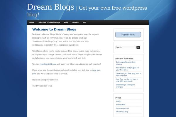 dreamblogs.org site used jQ