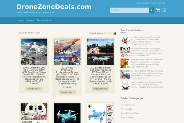 dronezonedeals.com site used Store