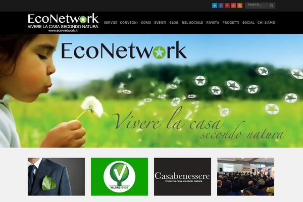 eco-network.it site used Wpex Thunder