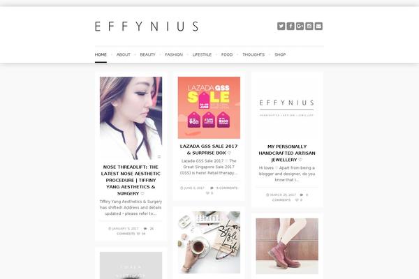 effynius.com site used Bello