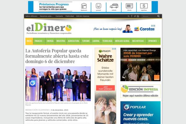 eldinero.com.do site used JNews