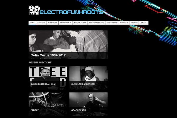 Spectrum theme site design template sample