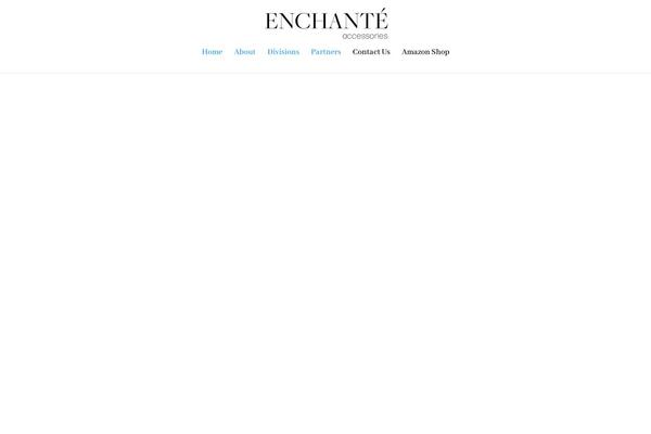 enchanteaccessories.com site used Divi