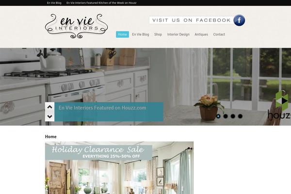 Whitelight theme site design template sample