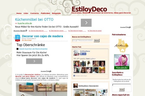 Dilectio website example screenshot