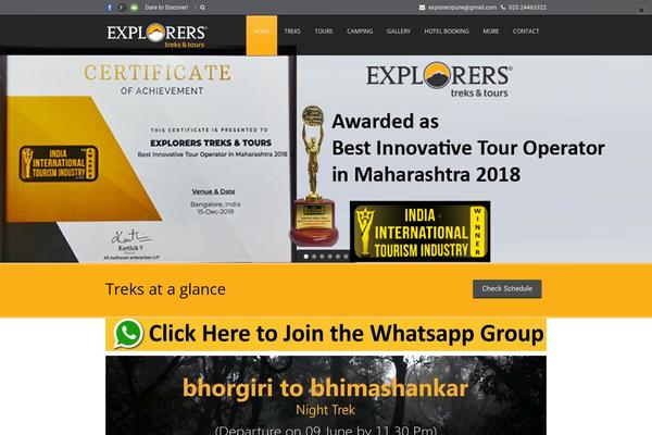 explorersgroup.in site used Tour Package V1.02