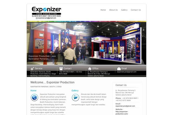 exponizer-production.com site used Expo