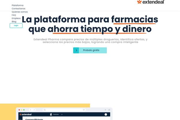extendeal.com site used Flatsome Child Theme
