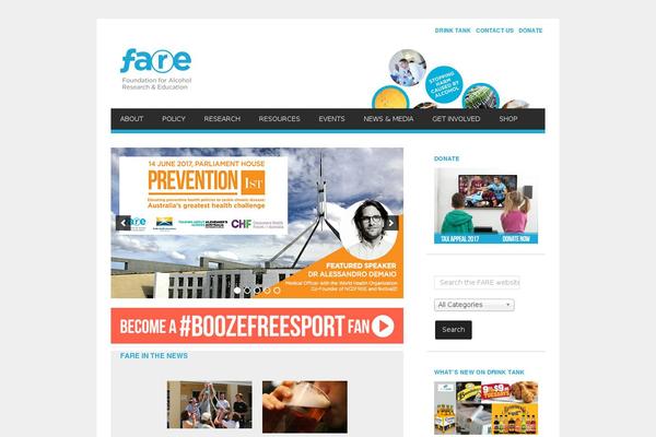 fare.org.au site used GoPress