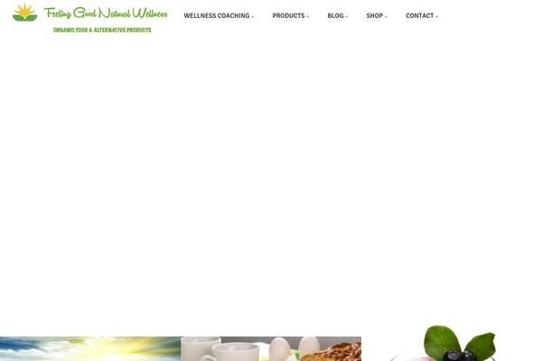 Superfood theme site design template sample