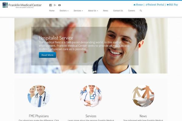 fmc-cares.com site used Customizr Pro