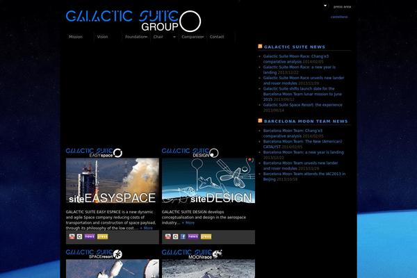 galacticsuite.com site used Modularity