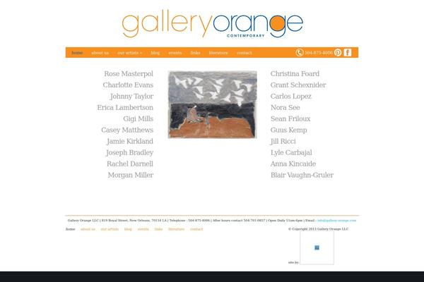 gallery-orange.com site used Envisioned