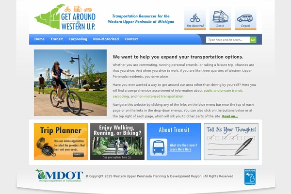 getaroundwup.com site used Transit