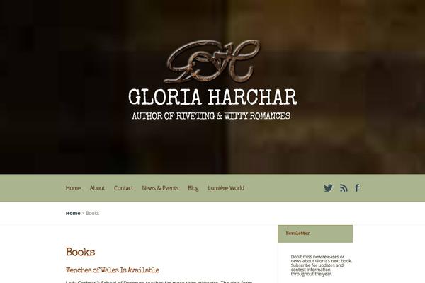 gloriaharchar.com site used Harmony