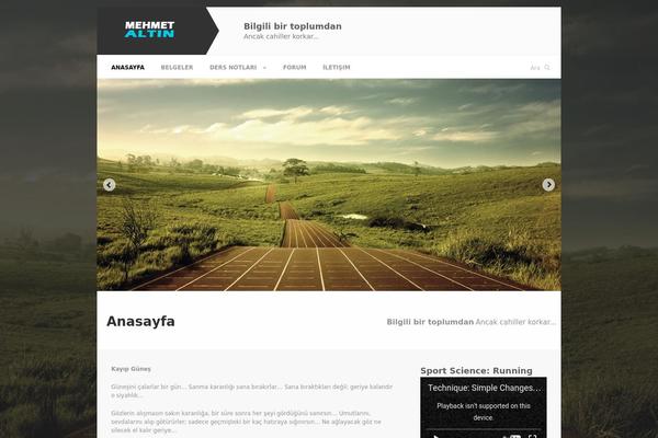 Neo theme site design template sample