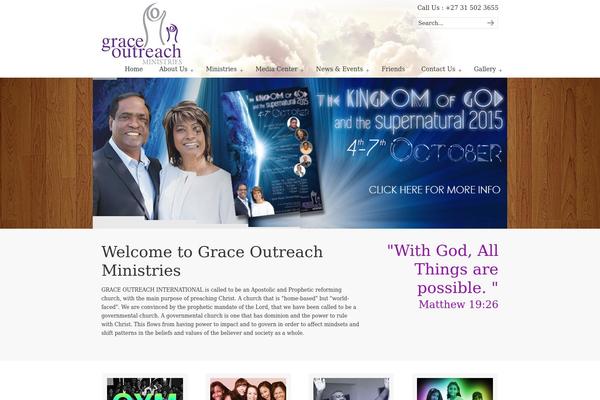 grace-outreach.net site used uDesign