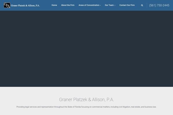 WizeLaw theme site design template sample