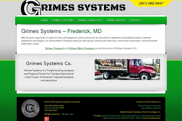 grimessystems.com site used Encompass