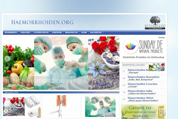 haemorrhoiden.org site used Network Theme