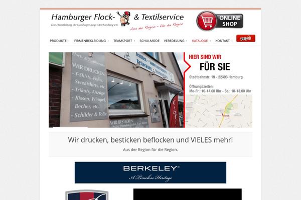 hamburgerflockservice.de site used Line