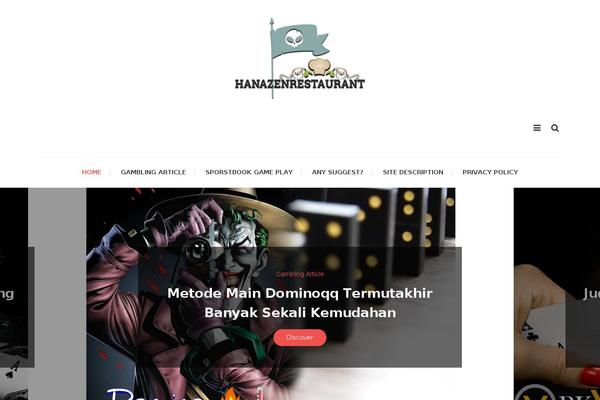 hanazenrestaurant.net site used WP Diary