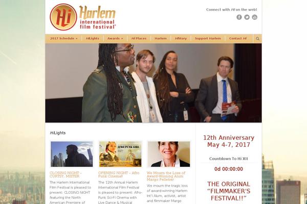 harlemfilmfestival.org site used Silverscreen