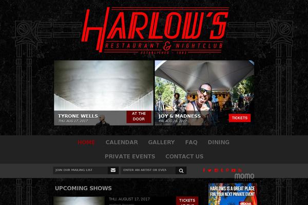 harlows.com site used Hello-theme-child