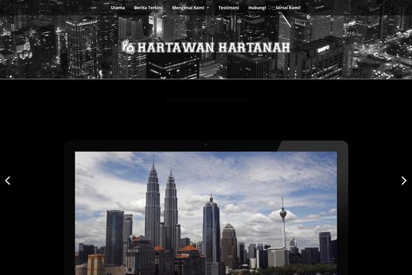 hartawanhartanah.com site used The One Pager
