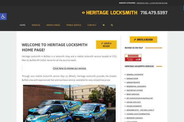 heritagelocksmith.com site used Key