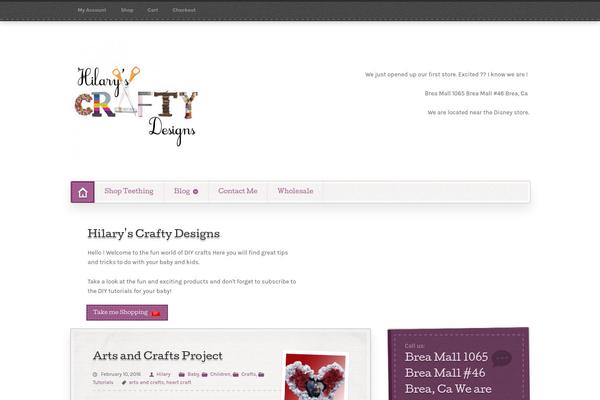 Artificer theme site design template sample