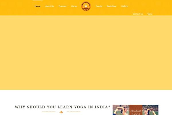 Kriya theme site design template sample