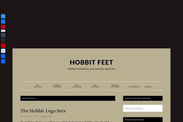 hobbitfeet.net site used Daily Dish Pro