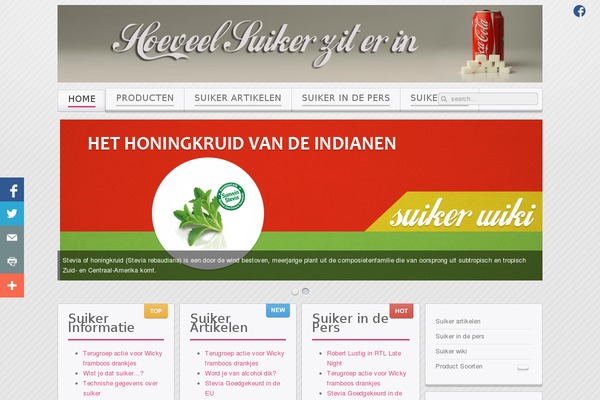 hoeveelsuikerziterin.nl site used Balance