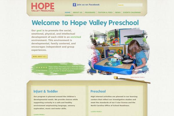 hopevalleypreschool.com site used Hope