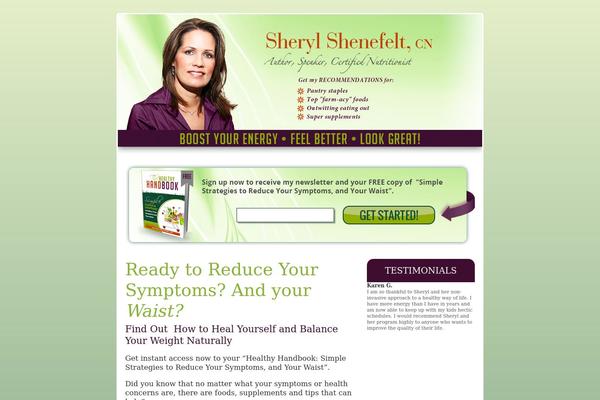howtoshophealthy.com site used Serenity
