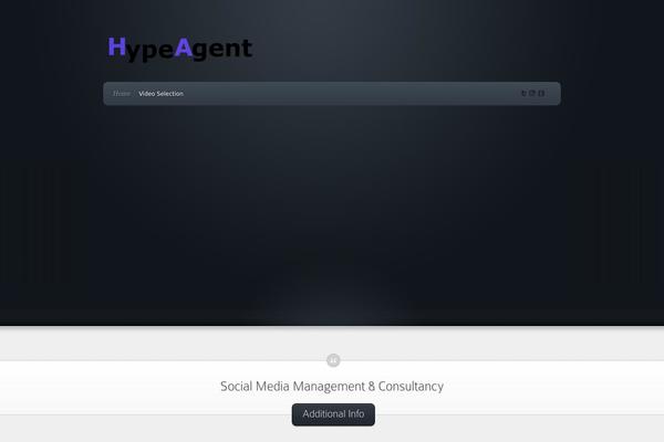 hypeagent.com site used Envisioned