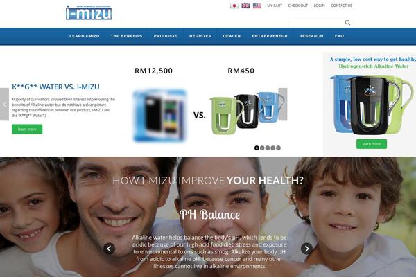 i-mizu.com site used Default