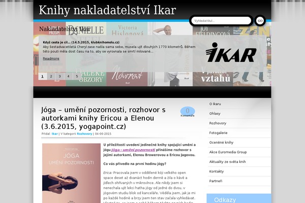 ikar-knihy.cz site used Smoky