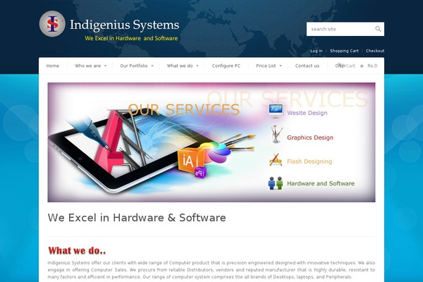 indigeniussystems.com site used Abundance