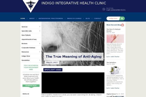 indigohealthclinic.com site used Indigo