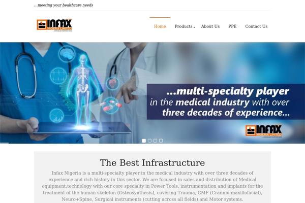 infaxnigeria.com site used Medik