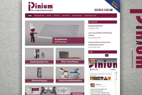 ipinium.se site used Storefront Child