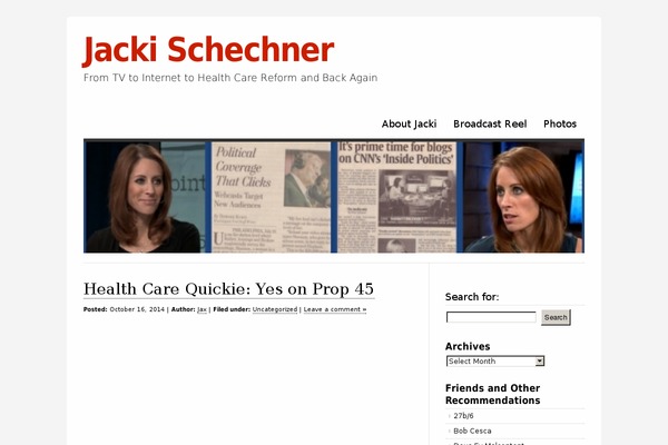 jackischechner.com site used Clean Home