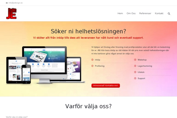 jedesign.se site used Wootique