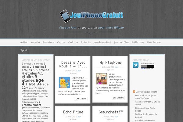 jeu-iphone-gratuit.com site used Magnificent