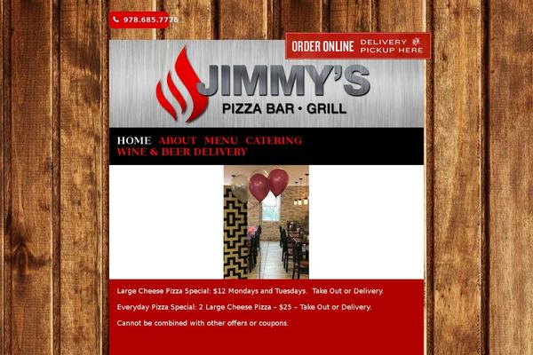 jimmysfamouspizza.com site used Pizza
